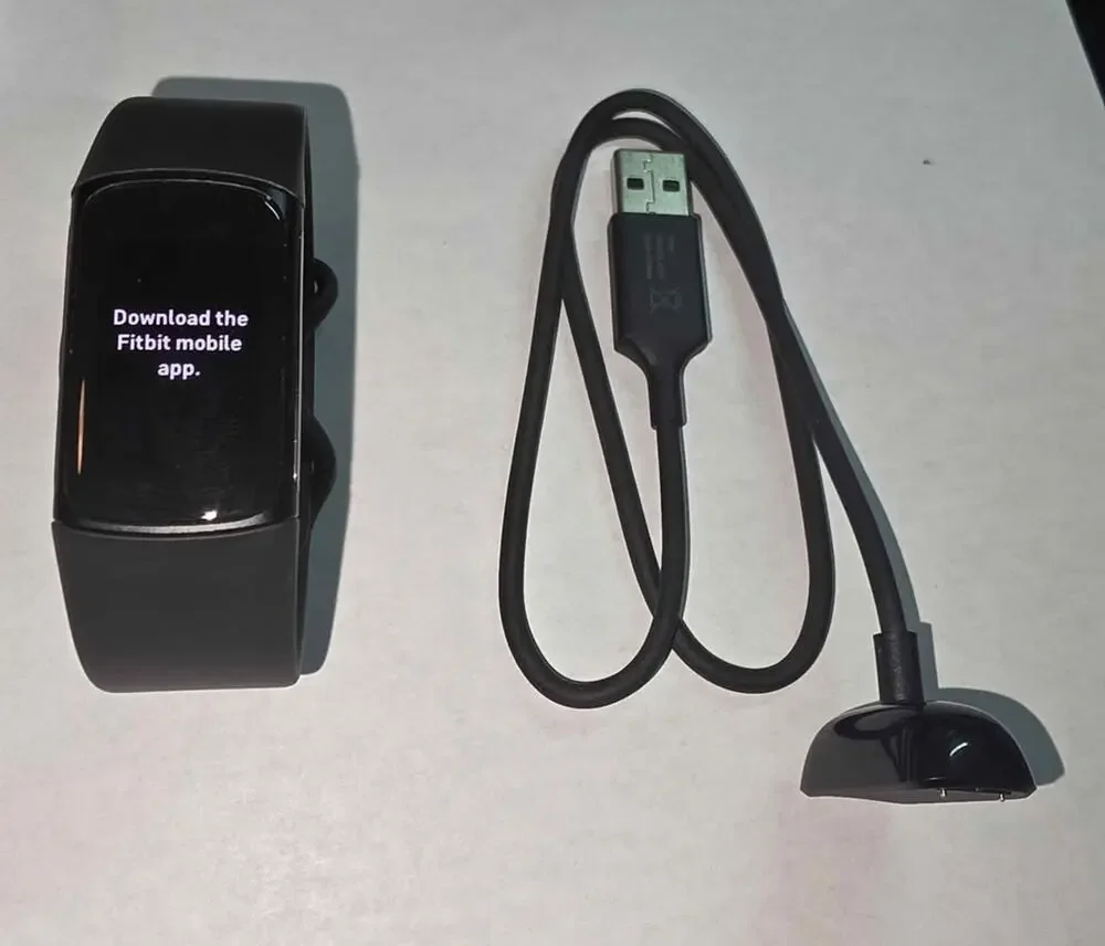 Fitbit Charge 6 Fitness Tracker with Google apps.